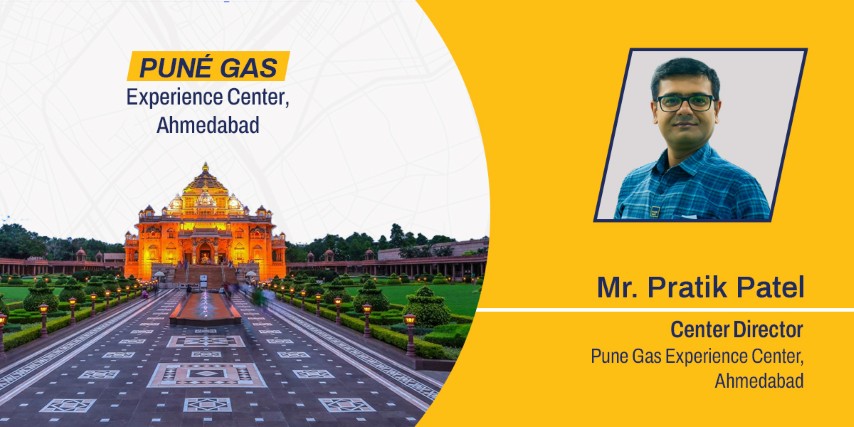 Pune Gas Ahmedabad Experience Centre, as shown on the manufacturer's website